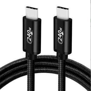 PD 240W USB Tip C Kabloları Tip C Pd3.1 Hızlı Şarj QC3.0 5A Tipo C Kordon USB-C Şarj Cihazı 48 V Data Kabel Yeni Standart