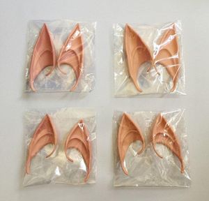 Mysterious Angel Elf Ears fairy Cosplay Accessories Halloween party decoration Latex Soft Pointed Prosthetic False ear Props