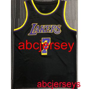 Homens homens crianças 8 estilos 7# Anthony 2021 Black Basketball Jersey Borderyer New Basketball Jerseys XS-5xl 6xl