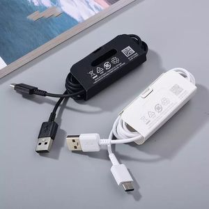 100% подлинный оригинальный 1M типа C кабеля USB зарядные устройства синхронизации данных для Samsung S10 Plus S9 S8PLUS