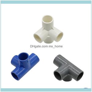 Equipamentos Pátio, Lawn Jardim Home Gardengarden Sistema de Abastecimento de Água 25mm Cruz Estereoscópico Conector PVC Agricultura Estufa Irrigatio