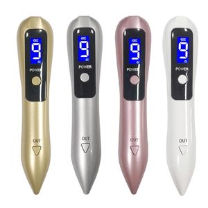 LCD Plasma Pen Laser Tattoo Mole Removal Machine Rechargeable Face Care Skin Tag Freckle Wart Dark Spot Remover 220228