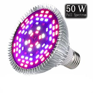 Wholesale plant growth lamps resale online - Bulbs Full spectrum Led Plant Growth Lamp W Greenhouse Planting Supplementary Light Manufacturers Direct