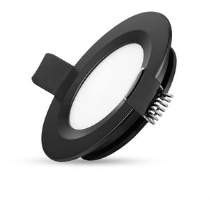 토포크 RV 보트 Recessed 천장 조명 4 팩 슈퍼 슬림 LED 패널 조명 DC 12V 3W 전체 알루미늄 통선 Dimmable