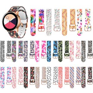 For Samsung Galaxy Watch Active 20mm 22mm silicone watchband strap for Gear S2 sport replacement band for Samsung galaxy watch 42mm
