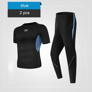 Stroje jogowe Casual Mężczyźni Jogging Płaszcz Z Kapturem Sportowy Zestaw Spodnie Fitness Spodnie Running Wear Outdoor Kombinezon Siłownia 2 sztuki