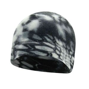 Berretto militare per uomo Winter Beanie Marine Corps Tactical Camouflage ispessito maschio Outdoor caldo antivento elastico in pile polare Y21111