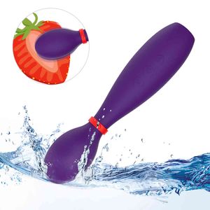 Massage AV Vibrator Magic Wand Nippel Massager Bröstmassage Stimulator Vuxna produkter Kvinna Onani Tool Sexleksaker för par