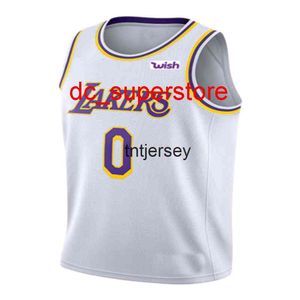 Personalizzato Kyle Kuzma # 0 Patch Swingman Jersey Stitched Mens Women Youth XS-6XL Maglie da basket