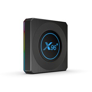 Son X96 X4 Android11.0 TV BOX Amlogic S905X4 Dört çekirdekli 4GB / 32GB 4GB / 64GB 2,4G / 5GWIFIBluetooth Akıllı Media Player