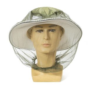 Anti-Mosquito Cap Travel Camping Hedging Lightweight Midge Mosquito Insect Hat Bug Mesh Head Net Face Protector MMA190