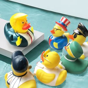 Other Bath & Toilet Supplies Shaped Big Yellow Duck Children Bathing Squeeze Called Ducks Baby Water Toy Shower Novelty Gift Babys Fall in Love with Bath WH0180