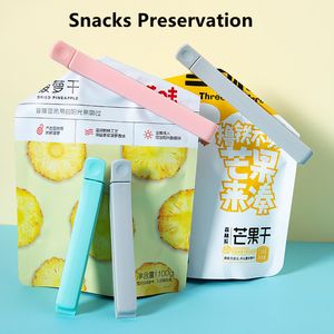 5Pcs Portable Household Food Snack Storage Seal Sealing Sealer Clamp Food Bag Clips Home Food Close Clip Kitchen Accessories