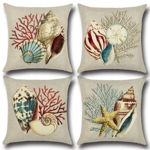 Hot sales Luxury Cushion Cover Pillow Case Conch pillow Home Textiles supplies decorative throw pillows chair seat