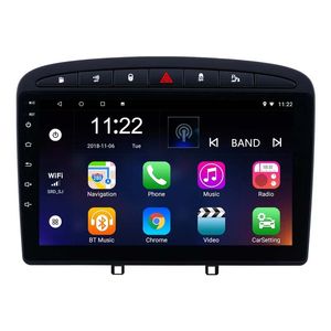 Android 10.0 автомобиль DVD мультимедийный плеер 2DIN для 2010-2016 Peugeot 408 Radio GPS поддерживает OBD2 WiFi