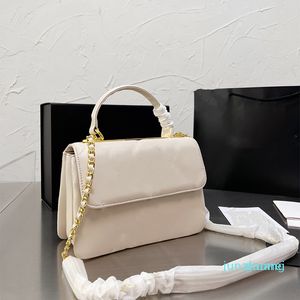 Designer- Kvinnor Retro Fashion Shoulder Bags Flap Chain Handväska Rhombus Luxury Satchel Crossbody Bag 8898