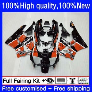 Bodys Kit For HONDA CBR 893RR 900RR 893 900 CC 89 90 91 92 93 Bodywork 36No.84 CBR900RR CBR893RR 1989 1990 1991 1992 1993 CBR900 CBR893 RR Orange black 89-93 OEM Fairing