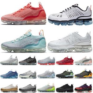 Lyx FK-2020 Herr Dam Löparskor 360 Tn Plus Stor storlek Us 13 Flugstickad Flynit Obsidian Trippel Svart Vit Team Röd Pure Platinum Rosa Sneakers Run Sports Sneakers