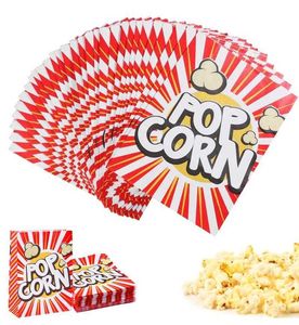 TOYMYTOY 48pcs Non-Toxic Durable Paper Bags Pop Wrappers Popcorn Boxes Candy Bags Party Favor Box For KTV Theaters A35 210724