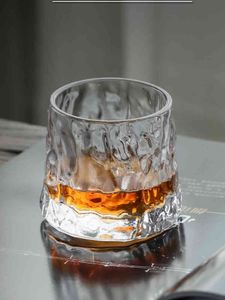 Powieść Creative Gruby Kryształ Whisky Kubek Szkło Spinning Topy Design Młotek Szkła Ducha Wina Xo Brandy Cup Wineglass