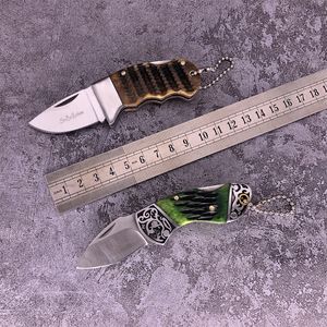 Se-Ba Mini pocket keychain folding knife 440C satin blade Zytel handle for outdoor camping hunting survival EDC tools