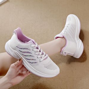 Y236 Summer White, black Shoes's Sneakers Mesh Breather leather Women LOW Tops trainers skate shoes fashion casual shoe Factory Wholesal35-40
