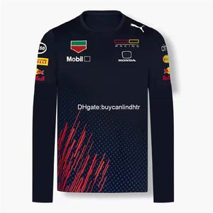 F1レーシングチームアパレル2021 Verstappenフード付きジッパーセーターカスタマイズ可能なパーカー