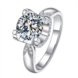Womens Rings Crystal Jewelry diamond ring women's 18K Gold Plated NEW love engagement Cluster For Female Band styles