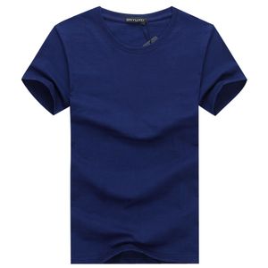 6 pçs / lote simples linha design criativo cor sólida algodão camisetas Nova Chegada estilo homem manga curta homens t-shirt plus tamanho 5xl y0322