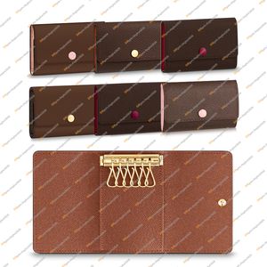 Unisex Fashion Casual Designer Luxury 6 Key Case Holder Wallet Coin Purse Key Pouch TOP Mirror Quality M62630 N62662 M64421 M60701 M82603 Business Card Holders