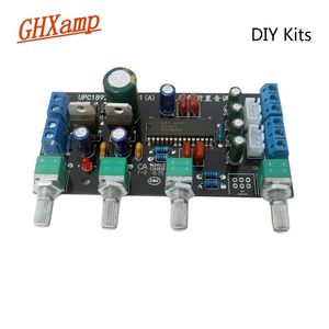 GHXAMP UPC1892 Preamplifier Tone Control Board Kits Speaker Amplifiers DIY Mini Preamp Treble Bass adjust 100x48mm 211011