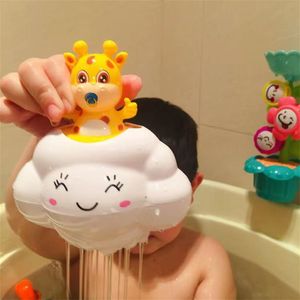 Детская ванна игрушка душевая ванная комната дождевое облако и олень играют воду мультфильм пластиковые спринклерные игрушки C3