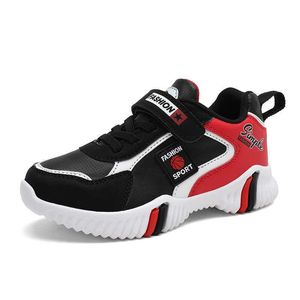 Pojkar Skor Barn Sneakers Sportskor Barngummi Fritidsutbildare Casual Kids Sneakers 2021 Brand Spring Toddler Boy Shoes G1025