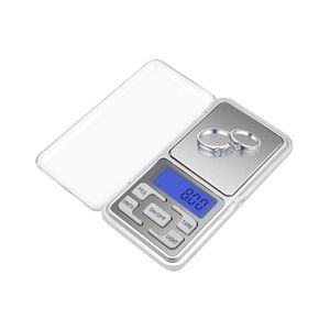 Mini Digital Scale 100 200 300 500g 0.01 0.1g High Accuracy Backlight Electric Pocket For Jewelry Gram Weight For Kitchen