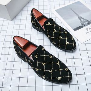 Fashion Men's Dress 1684 Shoes Men Casual Leather Trend Loafers Business For Mens Italian Formal Party s mal