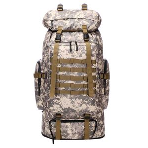 100l Expansion Outdoor Military Rucksacks Vattentät Taktisk Ryggsäck Sport Camping Vandring Trekking Fiske Jaktväskor Ny Q0721