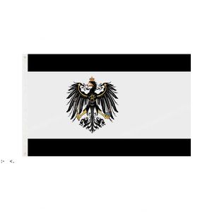 Preußen-Flaggen, Deutschland, deutsche Nationalflagge, Polyester-Banner, 90 x 150 cm, 3 x 5 Fuß, Flagge auf der ganzen Welt, weltweit, für den Außenbereich, RRD11024