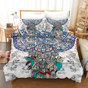 Bedding Sets Luxury Bed Cover Dream Catcher Super Soft Comfortable Cotton Set King Pillowcases Quilt Boho Wholesale