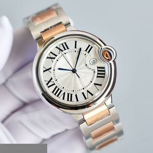 Montre de lukse męs zegarek 42 mm automatyczne zegarki mechaniczne dla mężczyzn na rękę na rękę na rękę na rękę ze stali nierdzewnej klasyczne życie biznesowe Wodoodporne prezenty na rękę na rękę