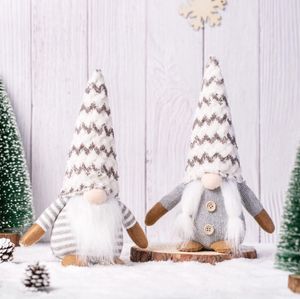 クリスマスのおもちゃの装飾の顔のない人形ぬいぐるみXmas家の装飾品人形子供の贈り物