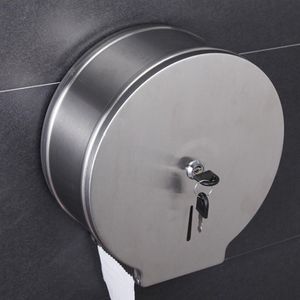 Toilet Paper Holders 1Pc Wall-Mounted Round Tissue Holder Modern Style Roll Storage Rack