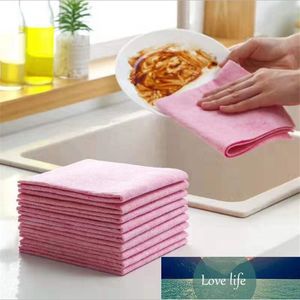 Natural plant fiber kitchen products, cleaning cloth, water absorption, washing dish towel, oil stain removal and dust removal