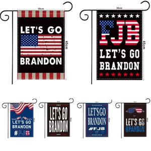 Garden Flag Go Brandon 12x18 inch Double Sided Novelty Seasonal Decorative Fjb Flags For Yard Decor RRA9734