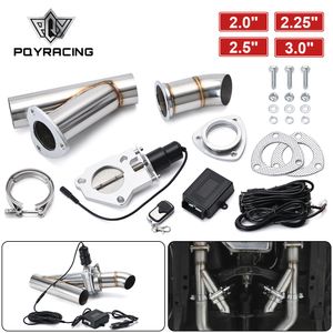 PQY - 2.5 or 3.0 INCH EXHAUST CUTOUT REMOTE CONTROL ELECTRIC DUMP Y-PIPE CATBACK CAT BACK TURBO BYPASS PQY5295