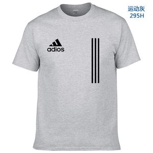 Summer Brand Men's T-shirt Tops Short-sleeved 100% Cotton T-shirt Quick-drying Breathable Running Jogging Fitness Sportswear