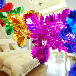 Kağıt Çelenk Renkli Asılı Çiçek Kek Kartı Çocuklar Için Doğum Günü Düğün Parti Dekorasyon