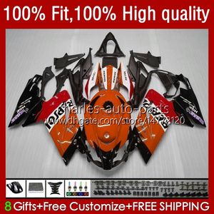 Injektion för Aprilia RS125R RS4 RS125 12 13 2014 2015 2016 71HC.4 Röd Silvery RS-125 RSV4 RS 125 R RSV125 2012 2013 14 15 16 OEM FAIRING