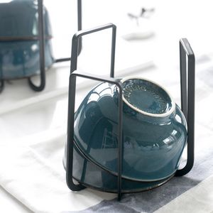 Cutlery Rack Simple Wrought Iron Kitchen Tableware Storage Rack Dishwashing Drain Rack Water Cup Holder Kitchen Accessories