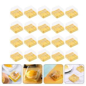 Presentförpackning 150 st Moon Cake Blister Boxes Egg-Yolk Puff Base Brays Festival