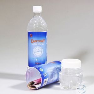 Diversion Water Bottle Shape Surpresa Secret 710 ML Hidden Security Container Stash Cofre Frascos De Plástico Organização